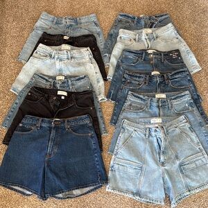 12 Abercrombie & Fitch Shorts size 29